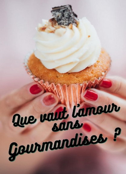 deux personne partagent un dessert, montrant que l’amour et la gourmandise vont souvent de pair